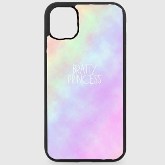Bratty Princess Rainbow Phone Case - Picture 1 of 1